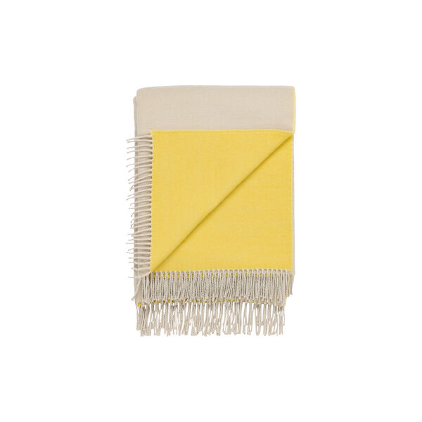 Play throw, beige/yellow, Iittala