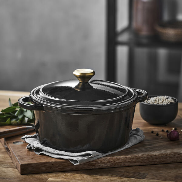Garonne Cast iron pot 3.8 L, Pillivuyt Gourmet