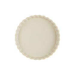 Heritage Fluted Flan Dish, volcanic, Le Creuset