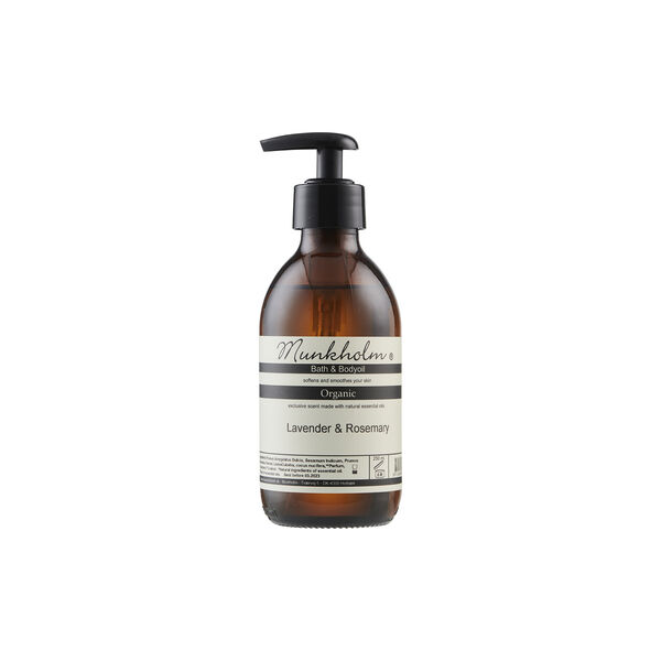 Organic Bodyoil, lavender & rosemary, Munkholm