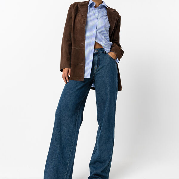 Striped shirt, light blue stripe, Coster Copenhagen