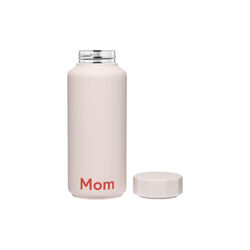 Thermo bottle MOM, pastel beige, Design Letters
