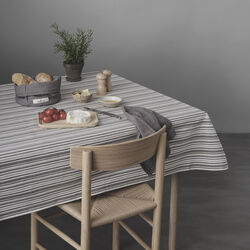 Tablecloth, small stripes, By Mogensen