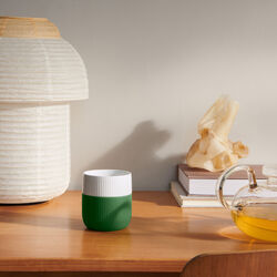 Fluted Contrast Mug 35 cl, forest green Fluted Contrast Mug 35 cl, forest green, Royal Copenhagen