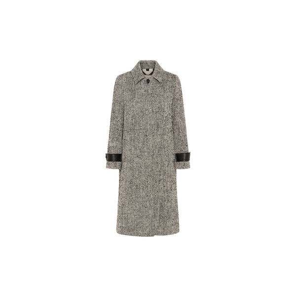 SybillePW Coat, salt and pepper herringbone SybillePW Coat, salt and pepper herringbone, Part Two