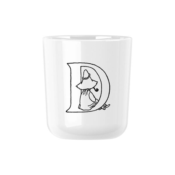 Moomin ABC Cup D, moomin white, RIG-TIG