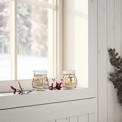 Christmas Tea light holder 2024, 2 pcs., Holmegaard