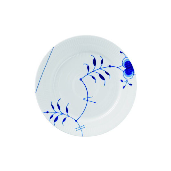 Blue Fluted Mega Plate Ø 22 cm, No. 9, Royal Copenhagen