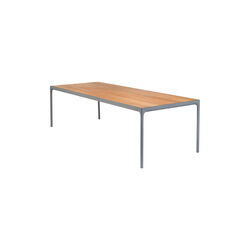 FOUR Table, bamboo/dark grey, HOUE