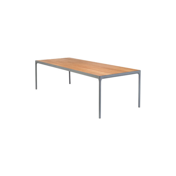 FOUR Table, bamboo/dark grey FOUR Table, bamboo/dark grey, HOUE