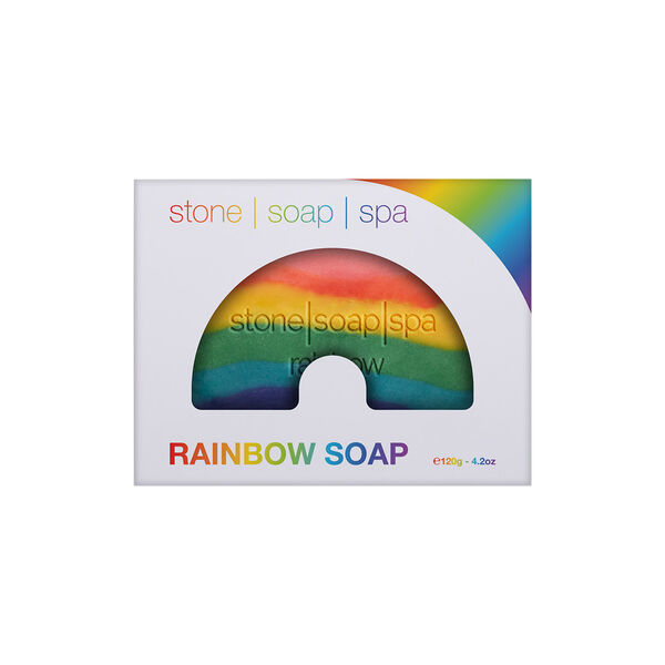 Stone Soap, rainbow, Stone Soap Spa