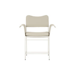 Tropique Dining Chair without Fringes, Leslie Limonta 12/classic white semi matt, GUBI
