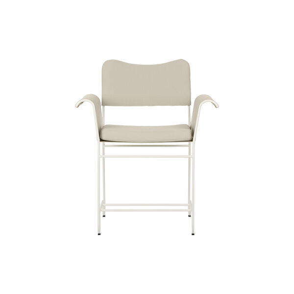 Tropique Dining Chair without Fringes, Leslie Limonta 12/classic white semi matt, GUBI