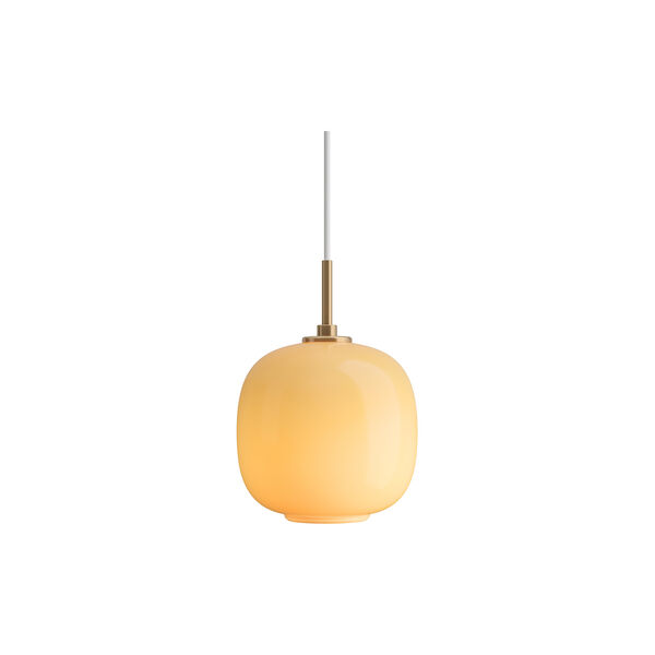 VL45 Radiohus Pendant, amber VL45 Radiohus Pendant, amber, Louis Poulsen