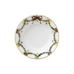Star Fluted Christmas Deep Plate &Oslash; 17 cm, Royal Copenhagen