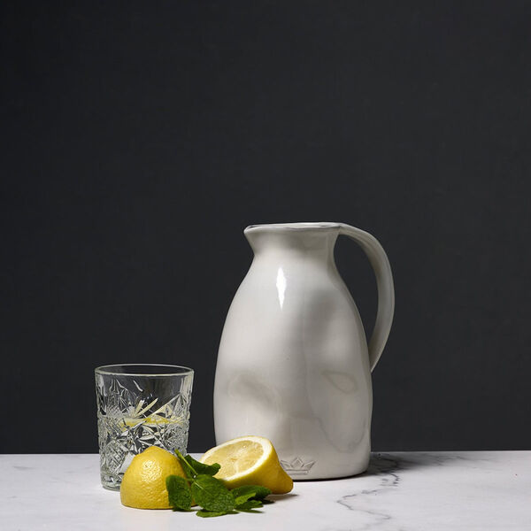 Dented Jug, white, Dutchdeluxes