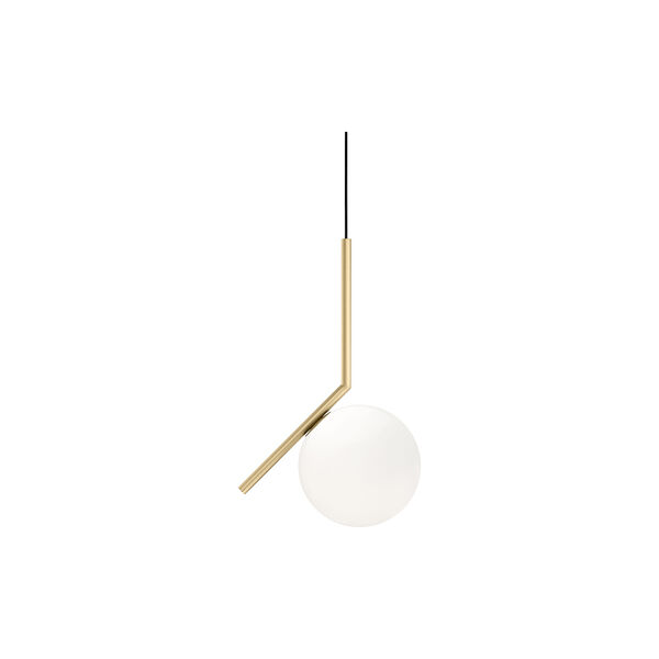 Flos IC S1 pendant, brass, Flos