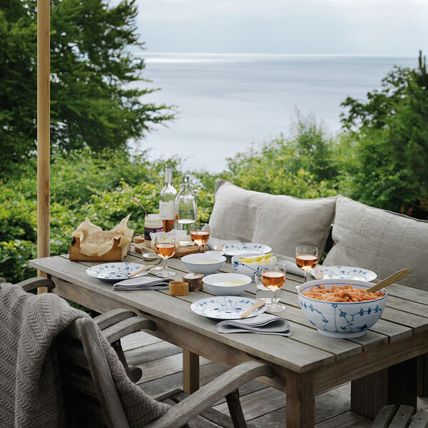 Blue Fluted Plain Bowl 310 cl, Royal Copenhagen