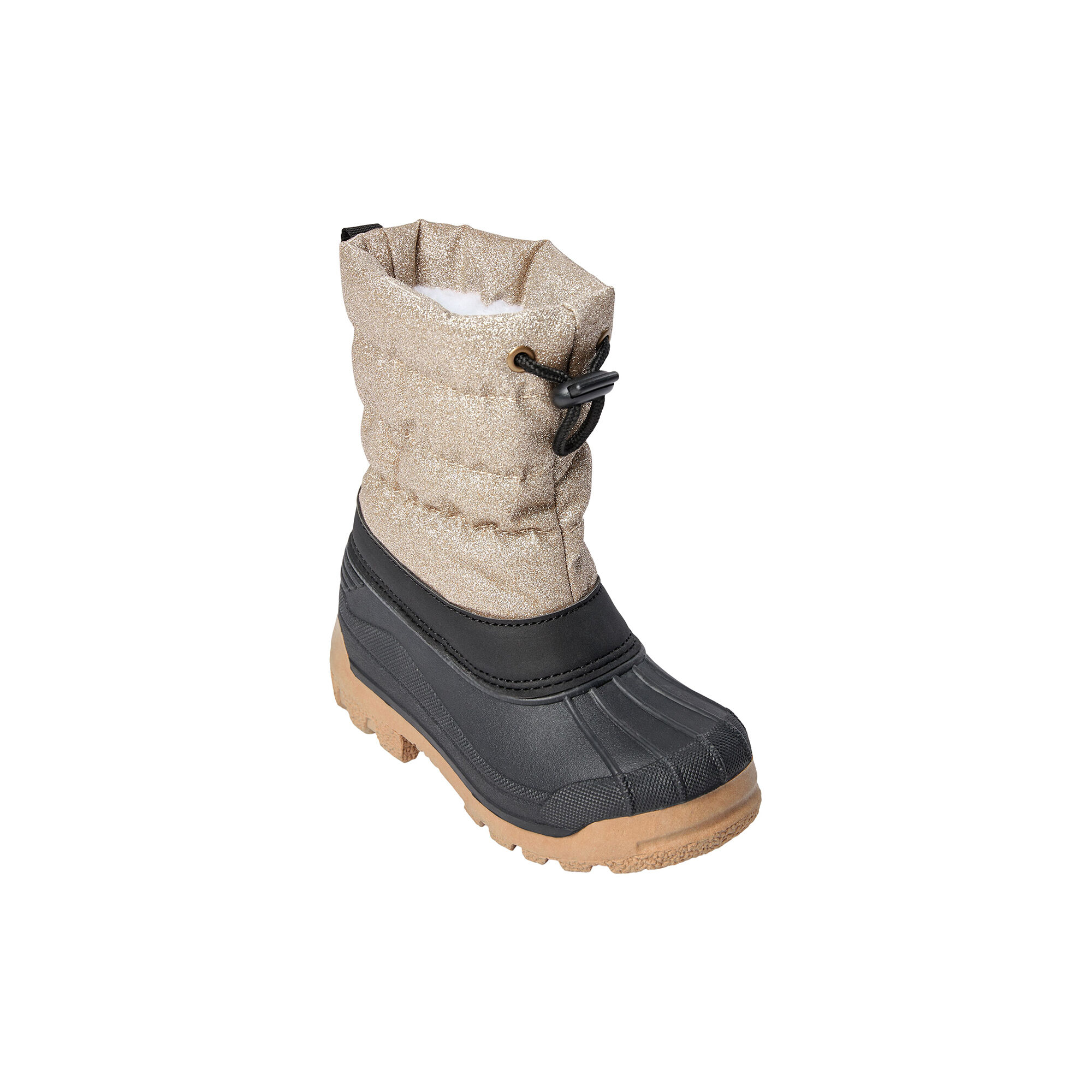 Thermo Boot gold glitter