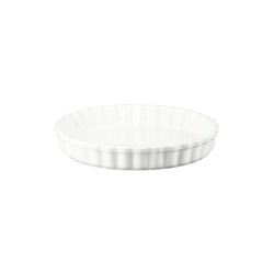 Heritage Fluted Flan Dish, white, Le Creuset