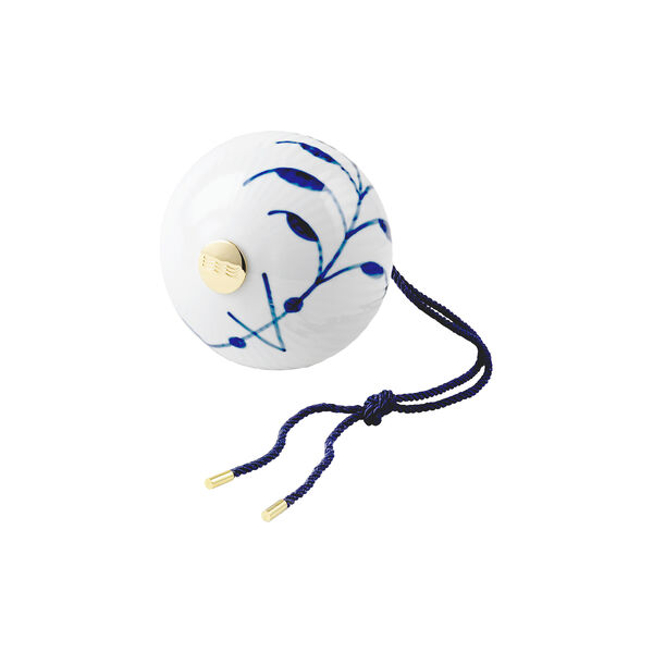 Blue Fluted Mega Christmas Bauble No. 1, Royal Copenhagen