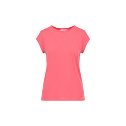CC Heart Basic Round-Neck T-Shirt, papaya pink, Coster Copenhagen