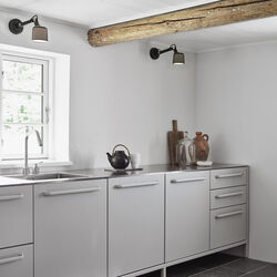 VIPP523 Wall Lamp Small, black, Vipp