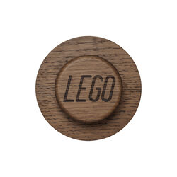 LEGO® 1x1 Wall Hanger Set, dark stained oak, Room Copenhagen
