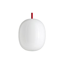 Superæg 300 Pendant, opal/red, Piet Hein