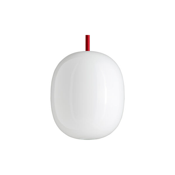 Superæg 300 Pendant, opal/red Superæg 300 Pendant, opal/red, Piet Hein