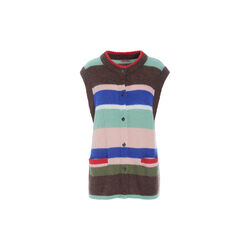 Tallulah Knit Vest, brown, HUNK&Oslash;N