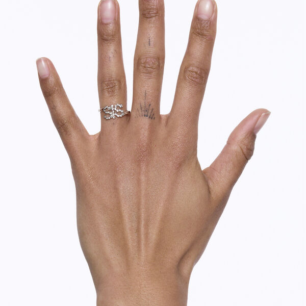 SIS Collet Ring, silver, Maria Black