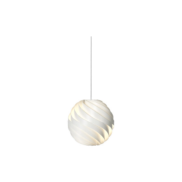 Turbo Pendant, alabaster white glossy, GUBI