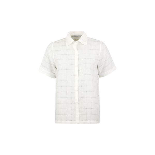 Lorraine Shirt, white check, Stenstr&ouml;ms