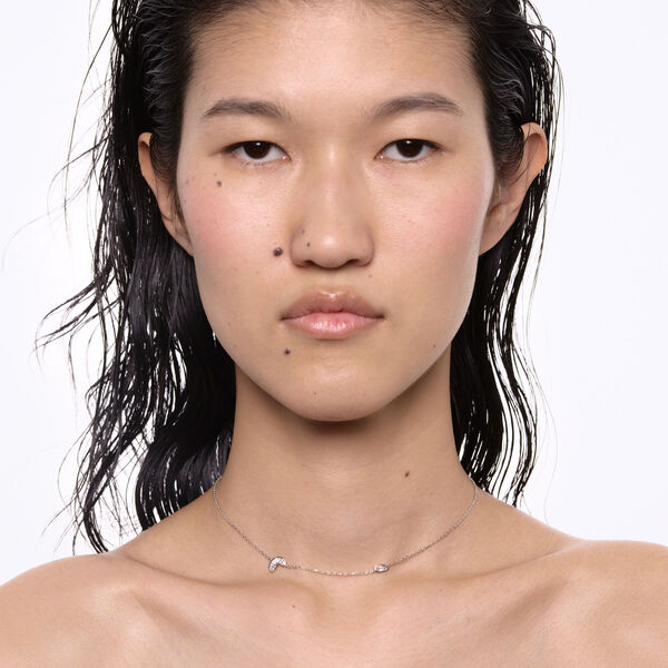 Swift Necklace 01, silver, Maria Black