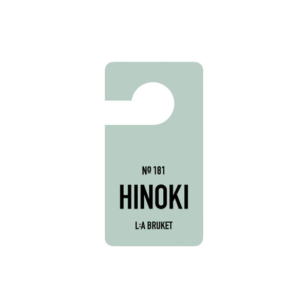 No. 181 Fragrance Tag, hinoki No. 181 Fragrance Tag, hinoki, L:a Bruket