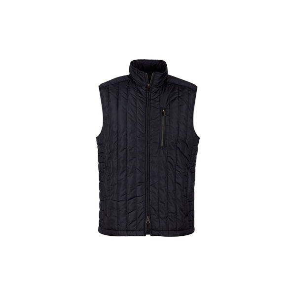 Vest Quilted Zip Nylon, navy Vest Quilted Zip Nylon, navy, Stenströms