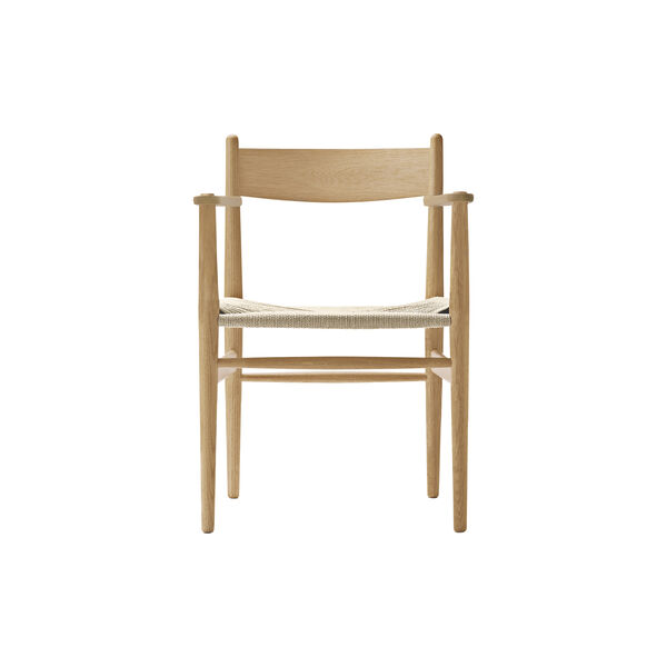 CH37 Dining Chair, oiled oak/natural, Carl Hansen & S&oslash;n