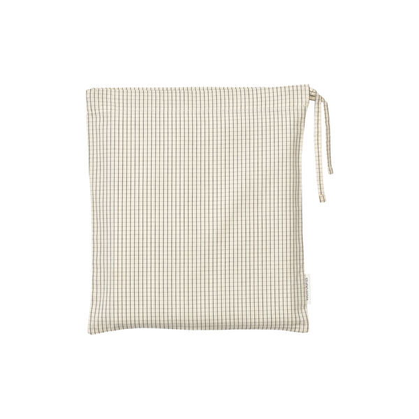 BEDDING - EXTRA LENGHT, creme black plaid, Studio Feder