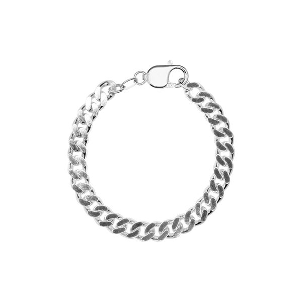 IX Chunky Curb Bracelet, silver, IX Studios