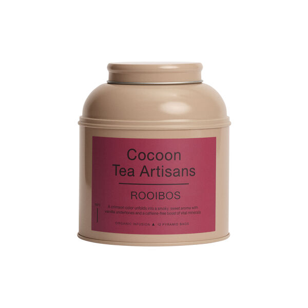 Tea Caddy, organic rooibos, Cocoon Tea Artisans