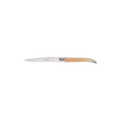 Steak Knife, brown horn, Laguiole Tradition