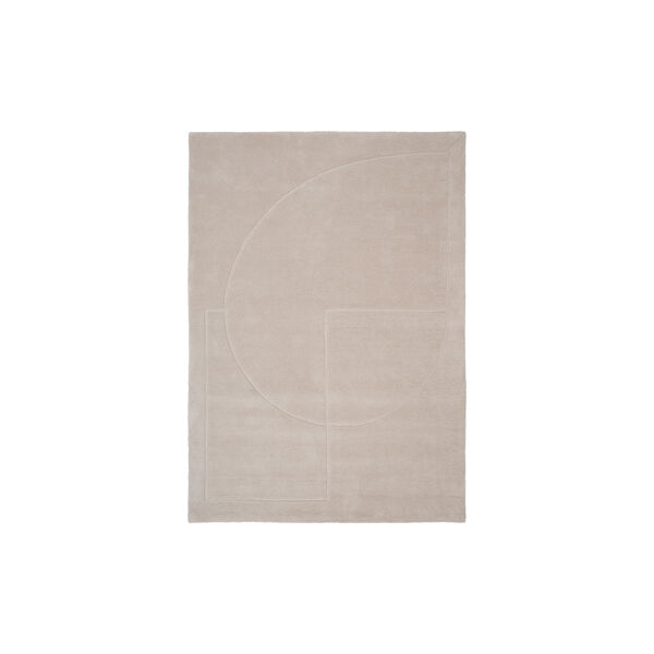 Lineal Poem Rug, beige, Linie Design