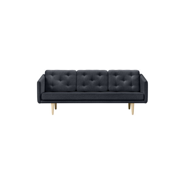No. 1 2003 3-seater Sofa, navy/lacquered oak No. 1 2003 3-seater Sofa, navy/lacquered oak, Fredericia Furniture