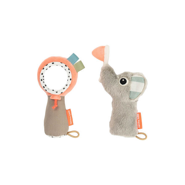 Celebration Sensory Rattle Mirror Set, colour mix, Done by Deer