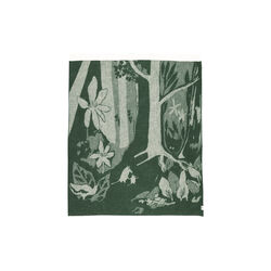 Moomin throw, green, Moomin Arabia