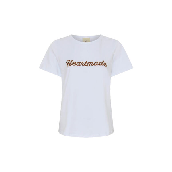 Efia logo t-shirt, white Efia logo t-shirt, white, Heartmade