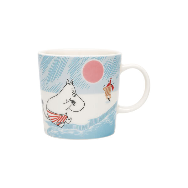 Winter Bathing Mug 30 cl, Moomin Arabia