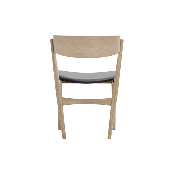 Sibast No 7 Dining Chair, soap treated oak/black, Sibast Furniture