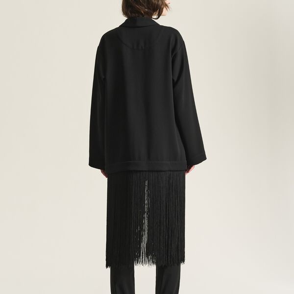 Kurosaki Fringe Jacket | Black, BITTE KAI RAND
